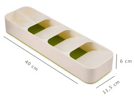 Organizador cubiertos compacto